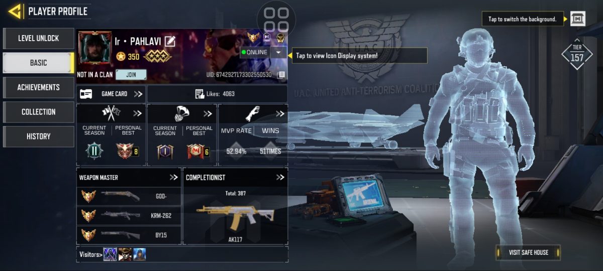 اکانت کالاف دیوتی کد 1463 اکانت کالاف دیوتی کد 1463