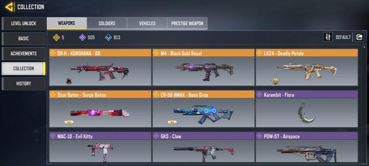 اکانت کالاف دیوتی کد 1094 گان 2