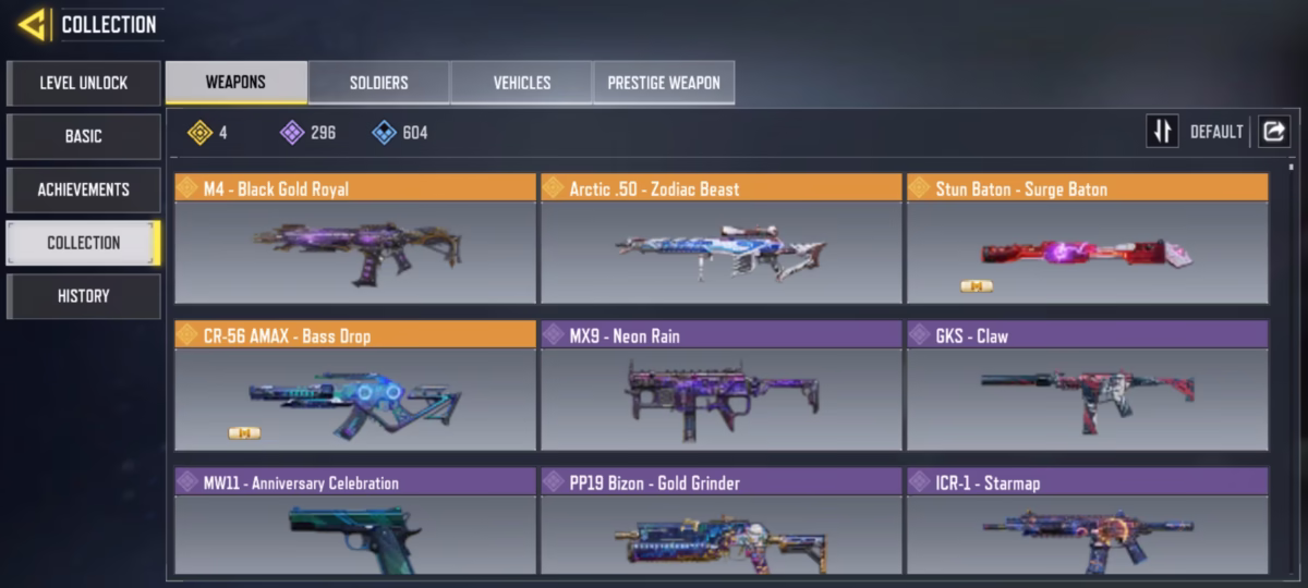 اکانت کالاف دیوتی کد 1130 2