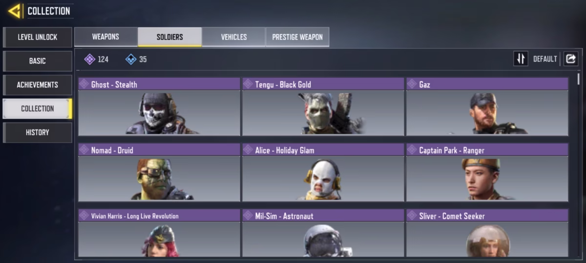 اکانت کالاف دیوتی کد 1130 3