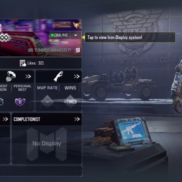 اکانت کالاف دیوتی کد 1136