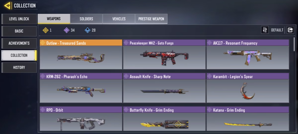 اکانت کالاف دیوتی کد 1137 2