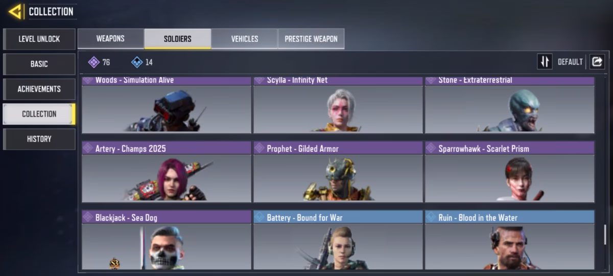 اکانت کالاف دیوتی کد 1134 2