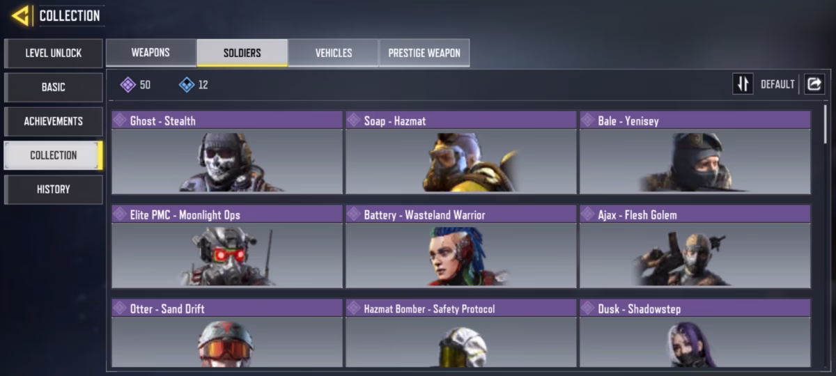 اکانت کالاف دیوتی کد 1163 4