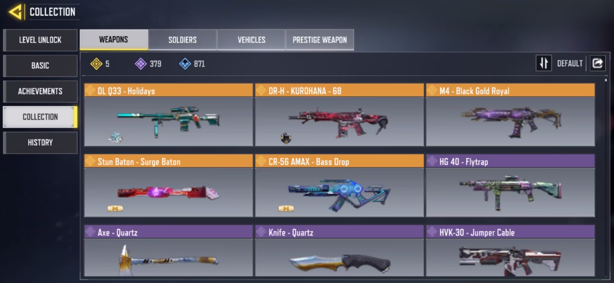 اکانت کالاف دیوتی کد 1157 2