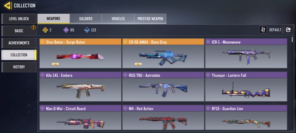 اکانت کالاف دیوتی کد 1128 2