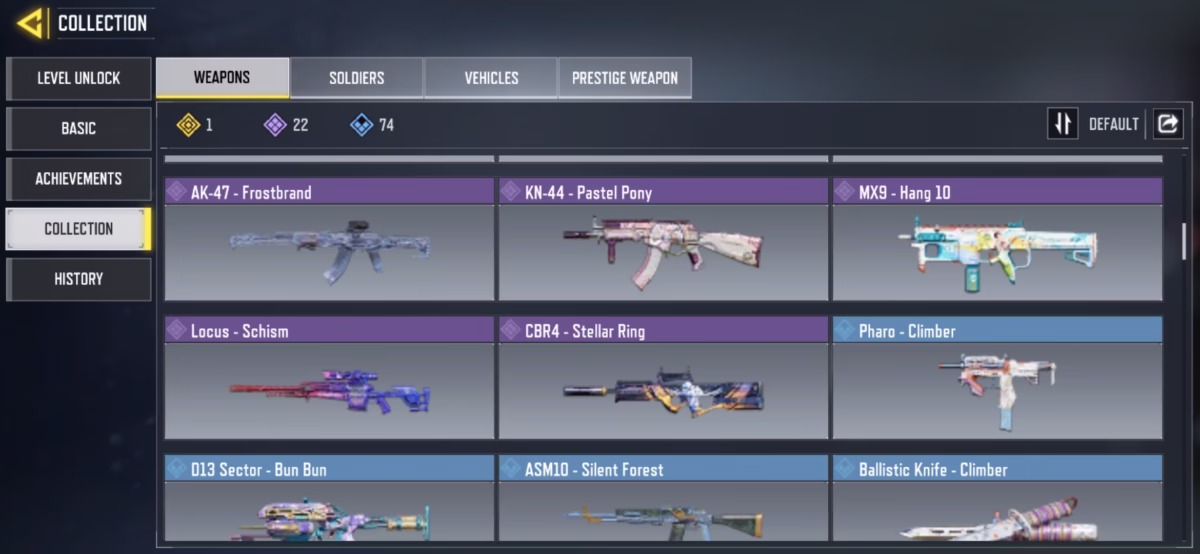 اکانت کالاف دیوتی کد 1162 3