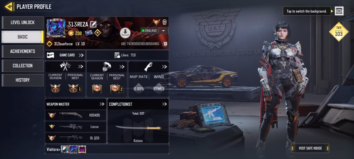 اکانت کالاف دیوتی کد 1177 2