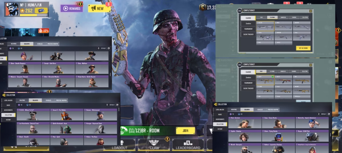 اکانت کالاف دیوتی کد 1124 4