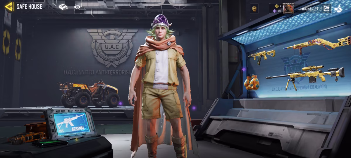 اکانت کالاف دیوتی کد 1174 2