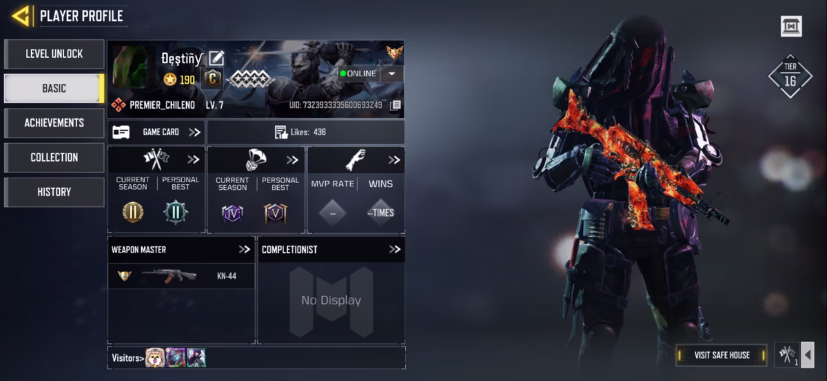 اکانت کالاف دیوتی کد 1129 2