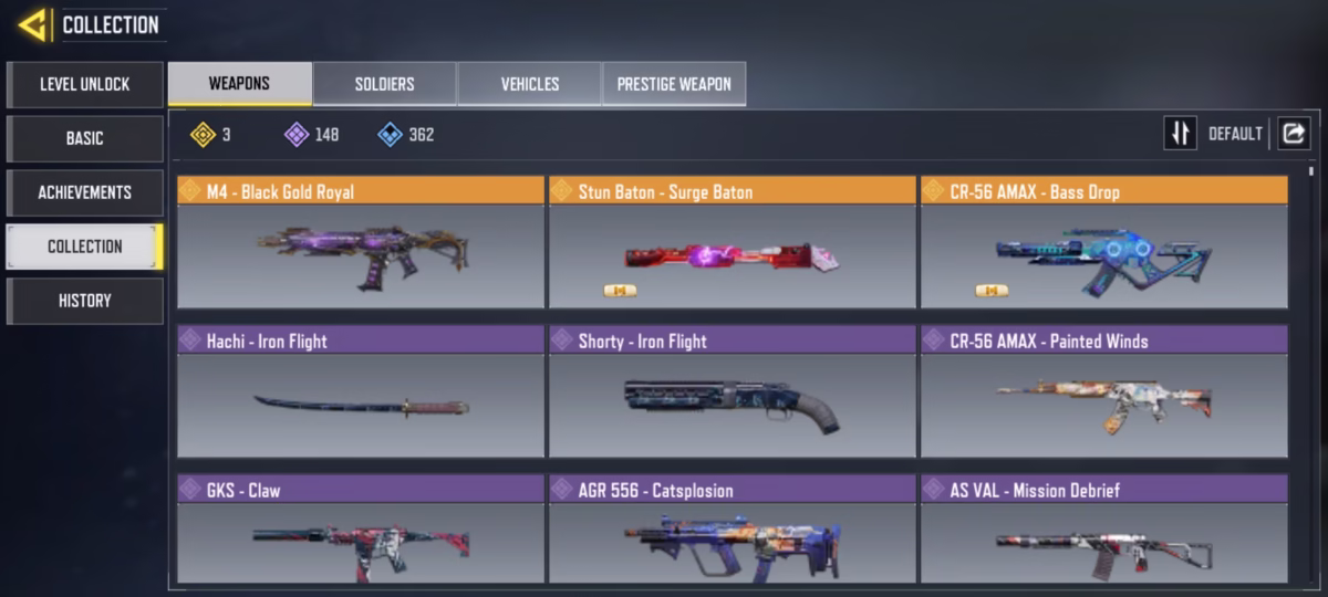 اکانت کالاف دیوتی کد 1147 2