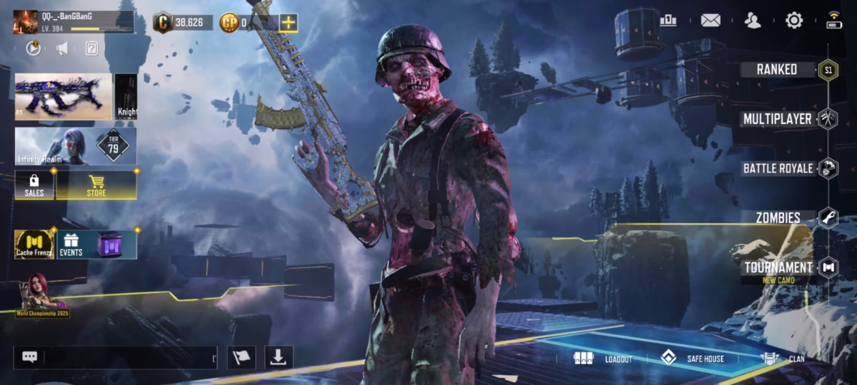 اکانت کالاف دیوتی کد 1171