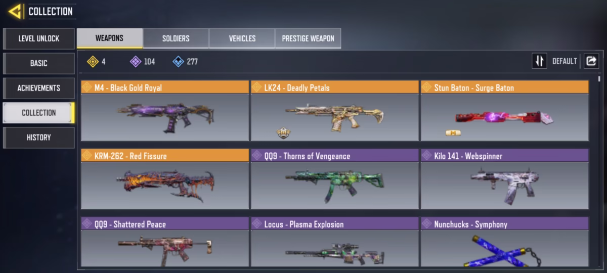 اکانت کالاف دیوتی کد 1171 3