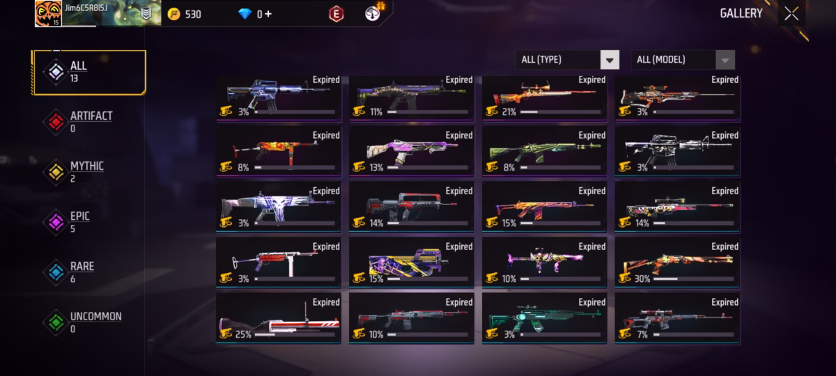 اکانت فری فایر کد 3023 2