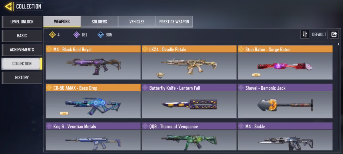 اکانت کالاف دیوتی کد 1180 2