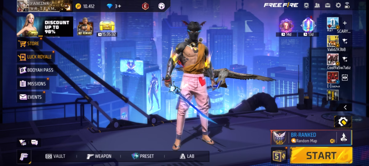 Screenshot_۲۰۲۵۰۵۱۷-۲۰۱۴۱۰_Free-Fire اکانت فری فایر کد 3021