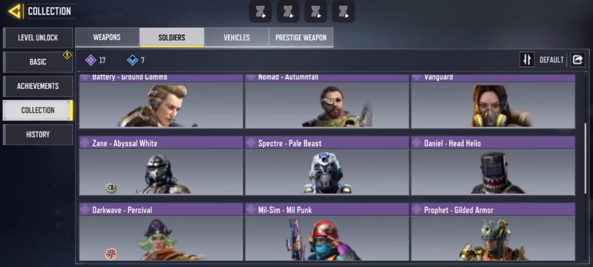 اکانت کالاف دیوتی کد 1185 3