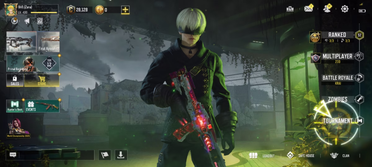 اکانت کالاف دیوتی کد 1187