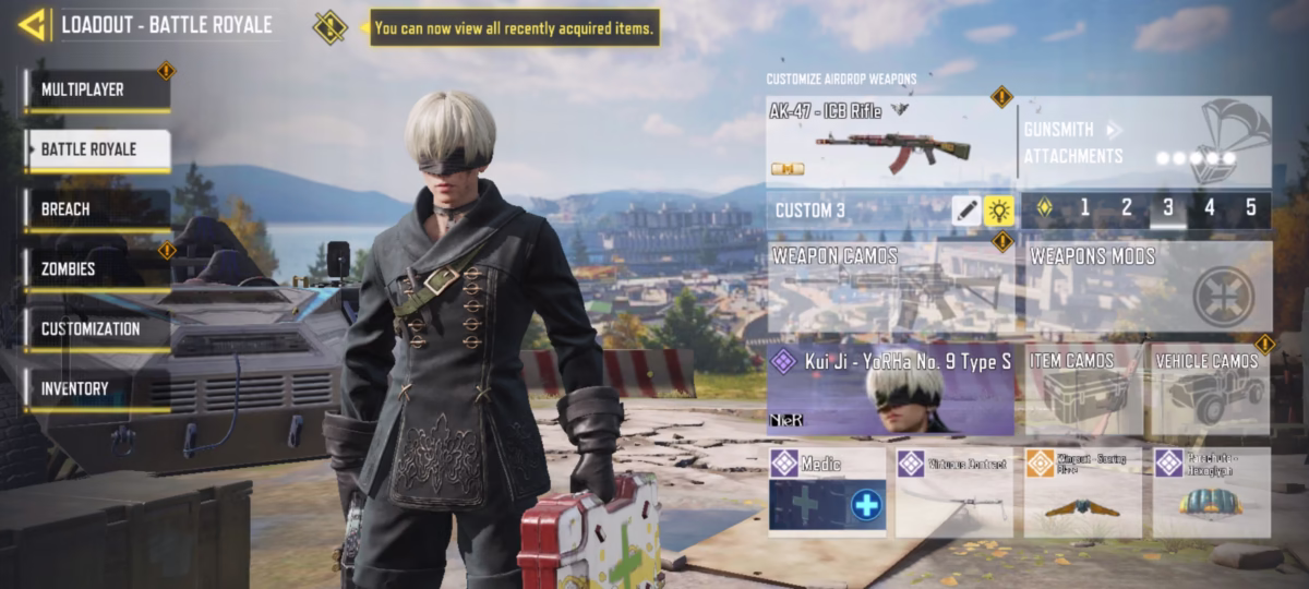 اکانت کالاف دیوتی موبایل کد 1223 3