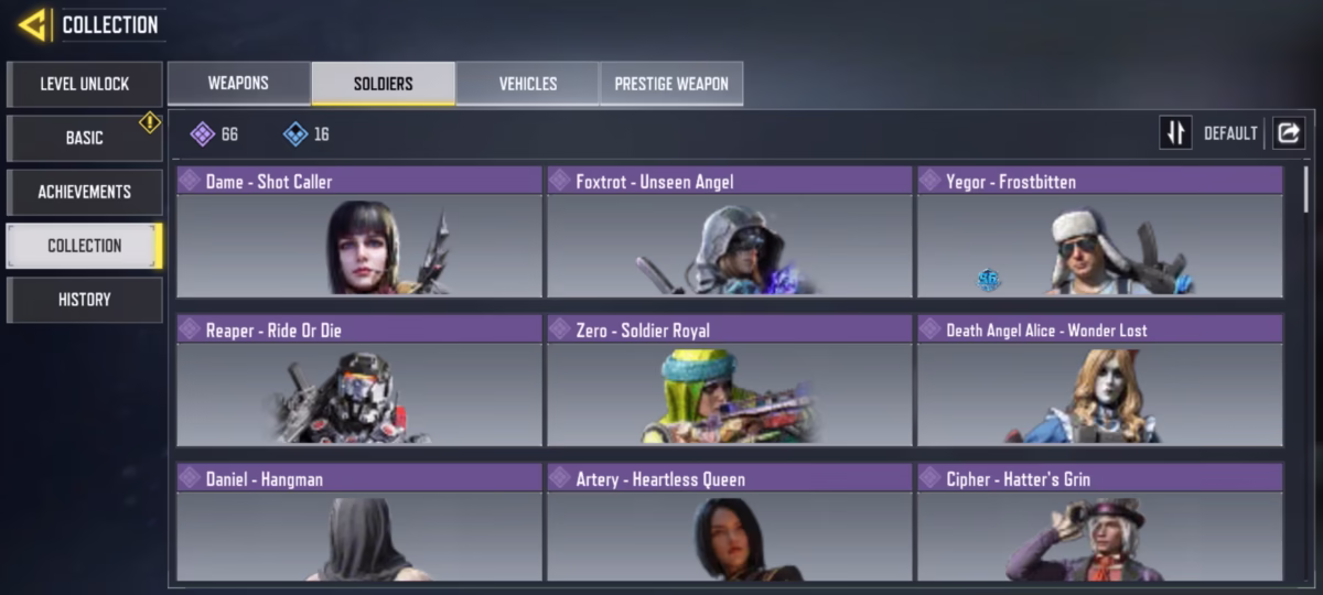 اکانت کالاف دیوتی کد 1189 3