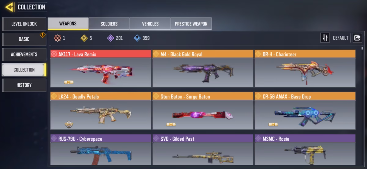 اکانت کالاف دیوتی موبایل کد 1216 2