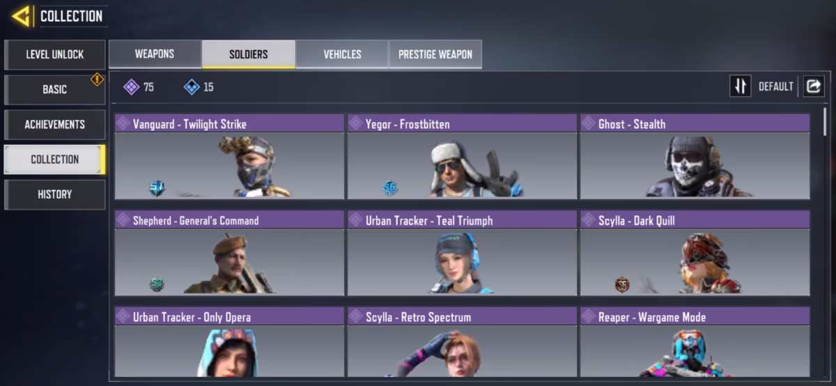 اکانت کالاف دیوتی موبایل کد 1216 3