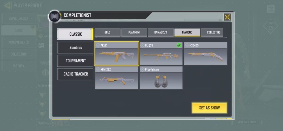 اکانت کالاف دیوتی موبایل کد 1216 4