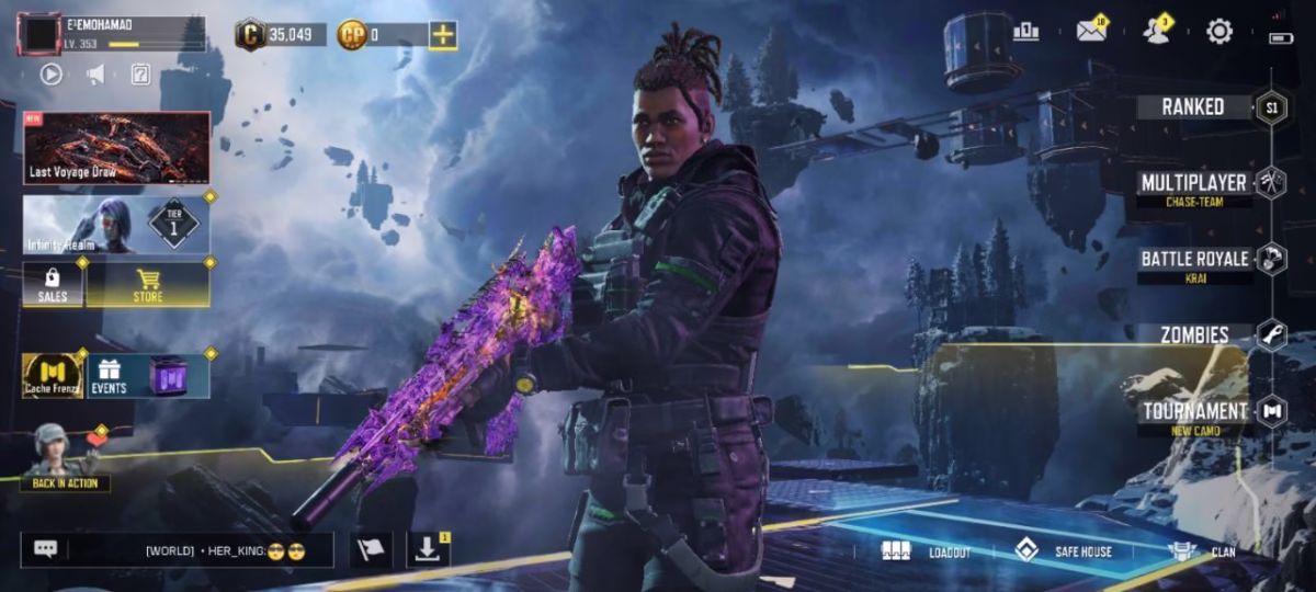 اکانت کالاف دیوتی کد 1195