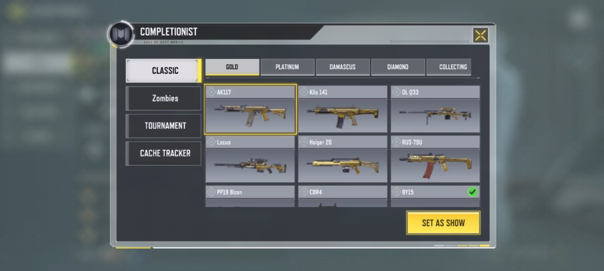 اکانت کالاف دیوتی موبایل کد 1225 4