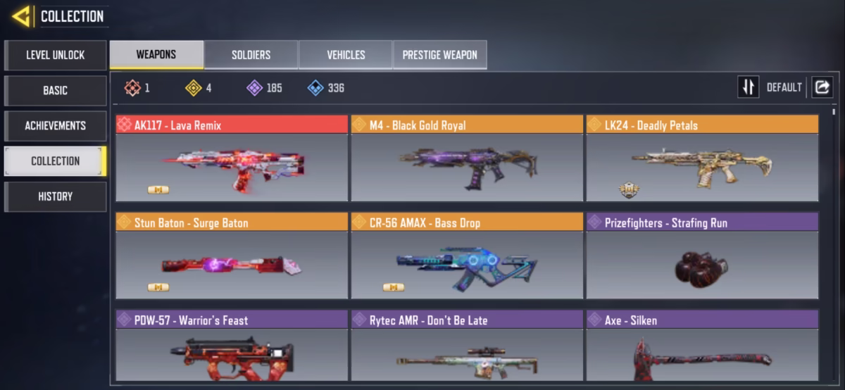 اکانت کالاف دیوتی موبایل کد 1219 3