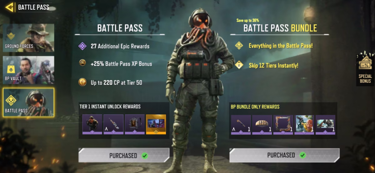 اکانت کالاف دیوتی موبایل کد 1220 6