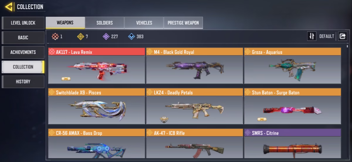 اکانت کالاف دیوتی موبایل کد 1222 3