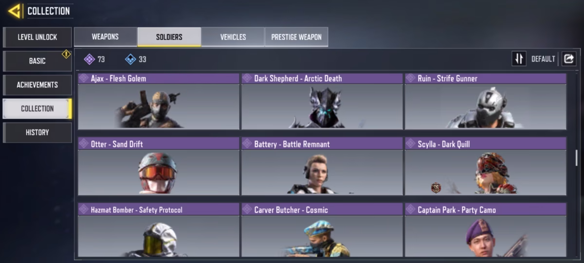 اکانت کالاف دیوتی موبایل کد 1204 4