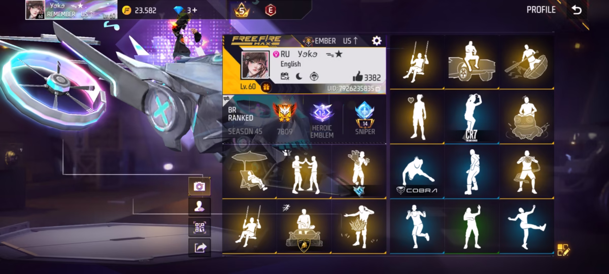 اکانت فری فایر کد 3026