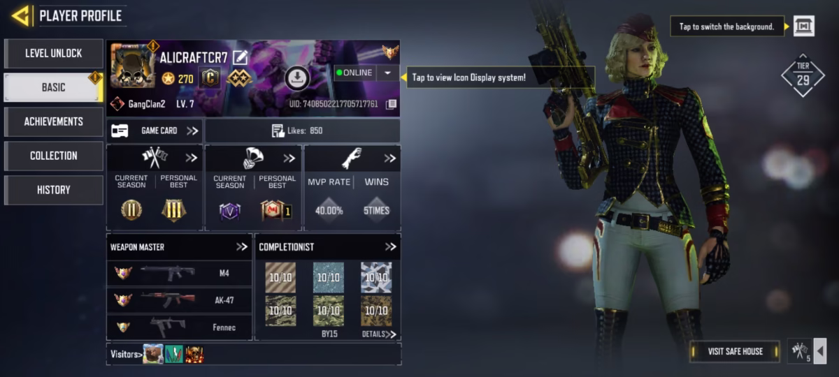 اکانت کالاف دیوتی کد 1188 2