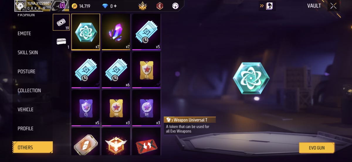 اکانت فری فایر کد 3025 4