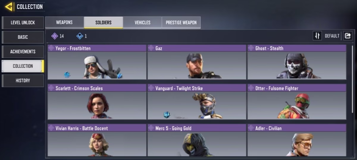 اکانت کالاف دیوتی کد 1193 4