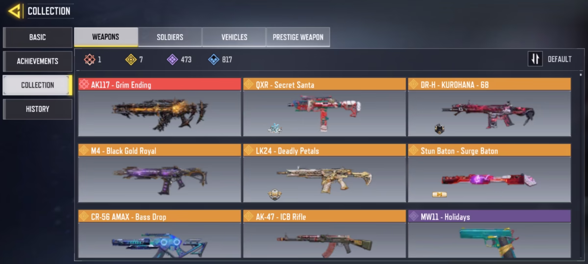 اکانت کالاف دیوتی موبایل کد 1274 2