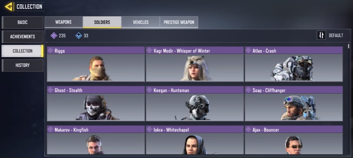 اکانت کالاف دیوتی موبایل کد 1274 3