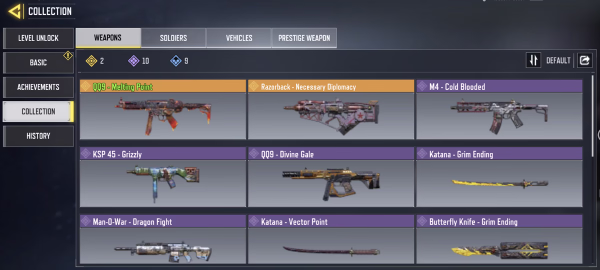 اکانت کالاف دیوتی موبایل کد 1246 3