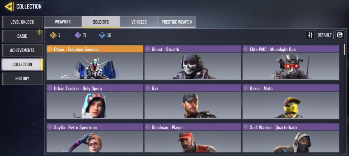 اکانت کالاف دیوتی موبایل کد 1238 4