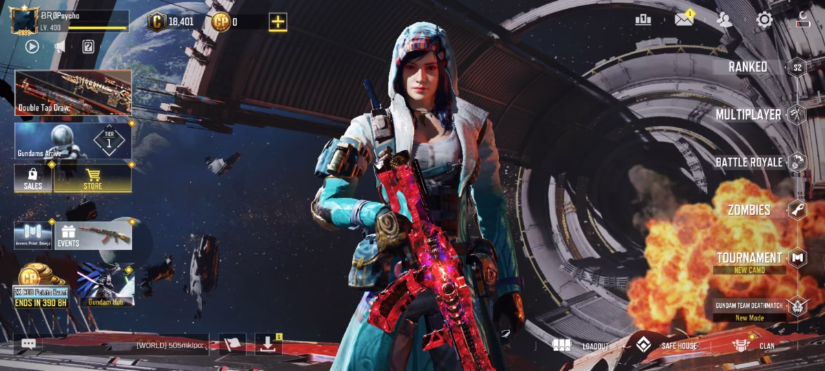 اکانت کالاف دیوتی موبایل کد 1233