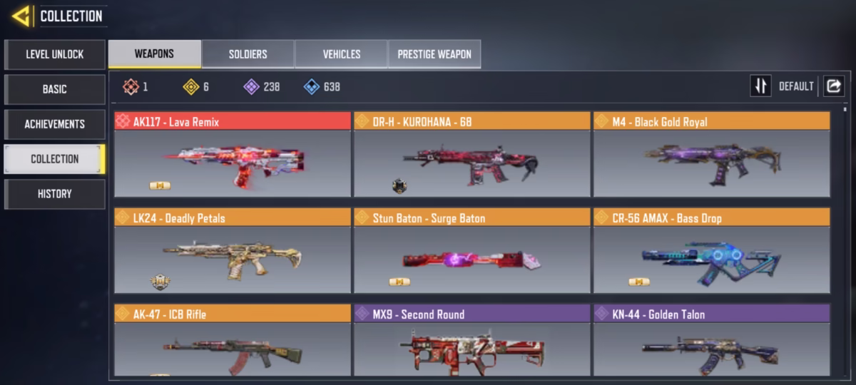 اکانت کالاف دیوتی موبایل کد 1233 3