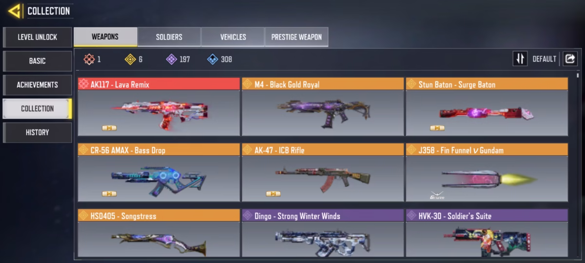 اکانت کالاف دیوتی موبایل کد 1267 2