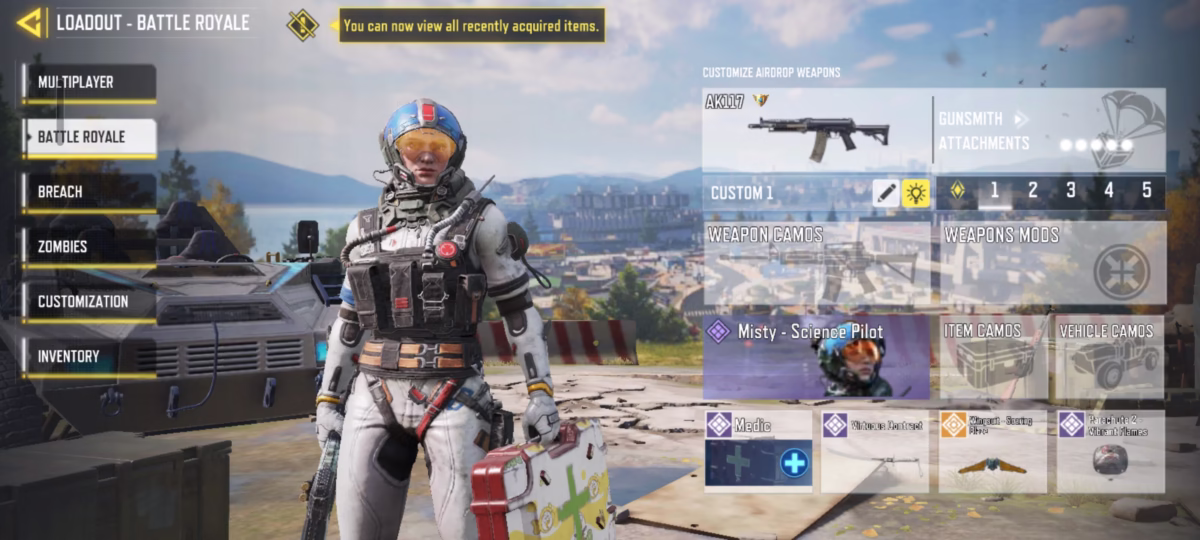 اکانت کالاف دیوتی موبایل کد 1264 4