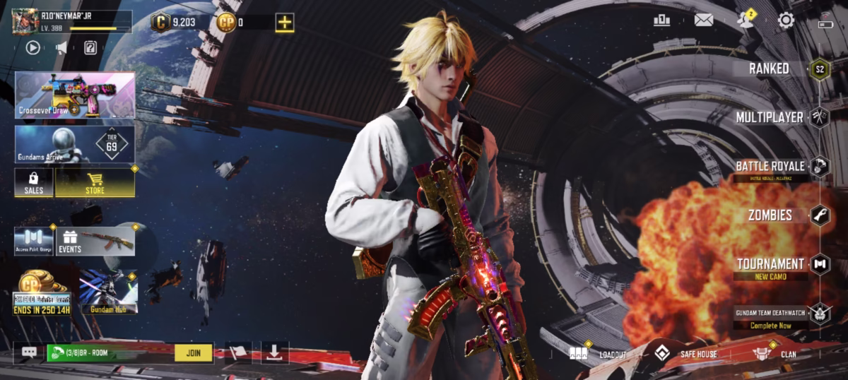 اکانت کالاف دیوتی موبایل کد 1256