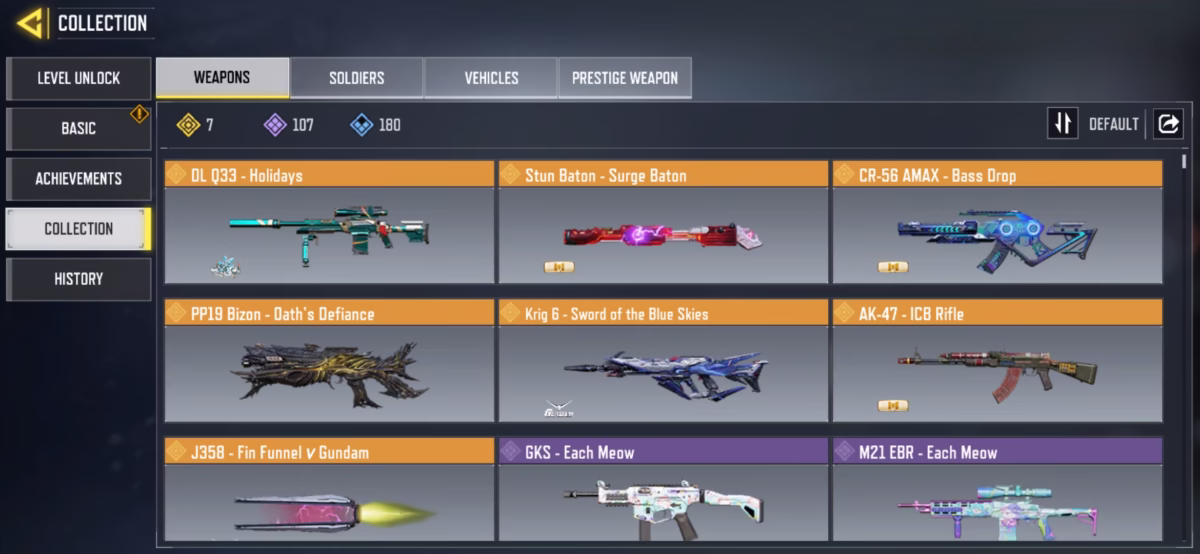 اکانت کالاف دیوتی موبایل کد 1298 3