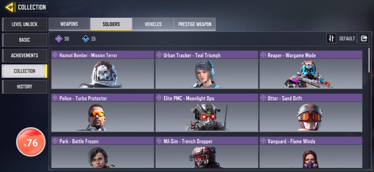 اکانت کالاف دیوتی موبایل کد 1236 3