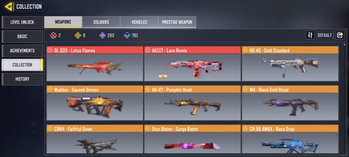 اکانت کالاف دیوتی موبایل کد 1290 2